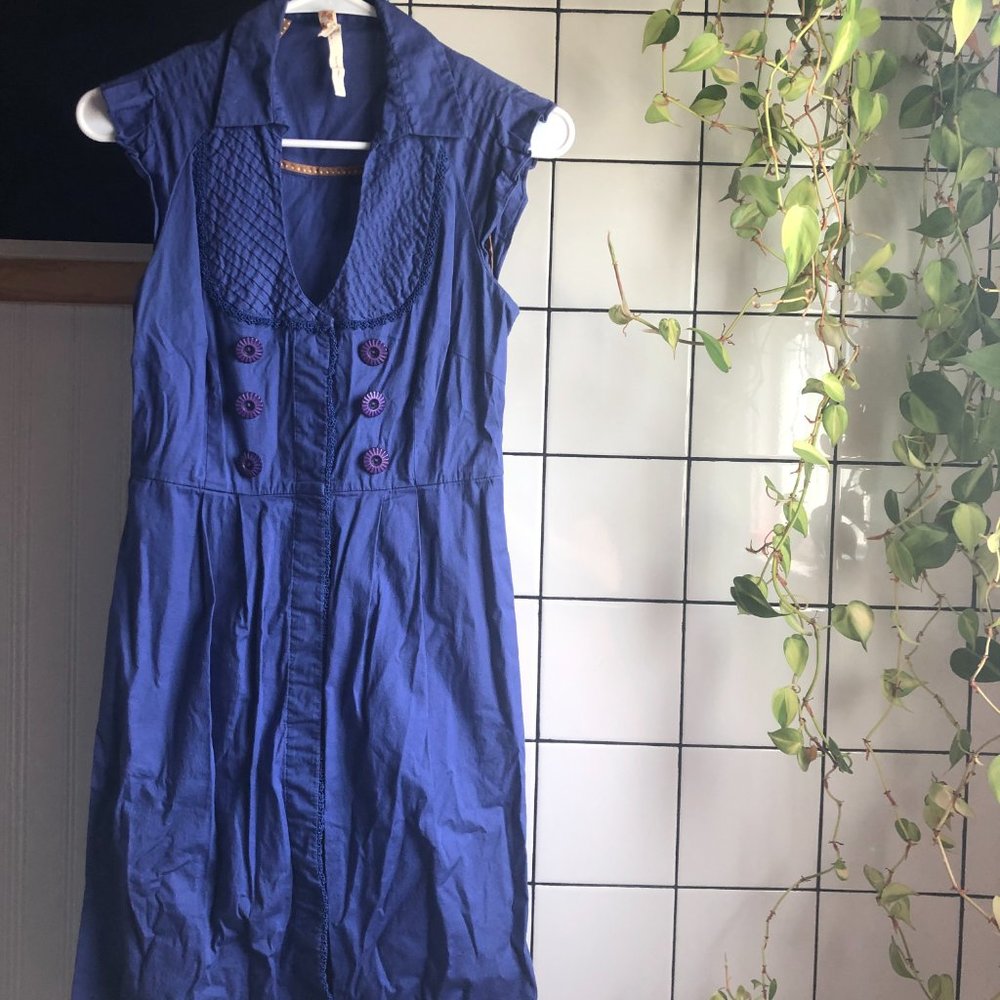 Maeve Knee Length Collared Dress